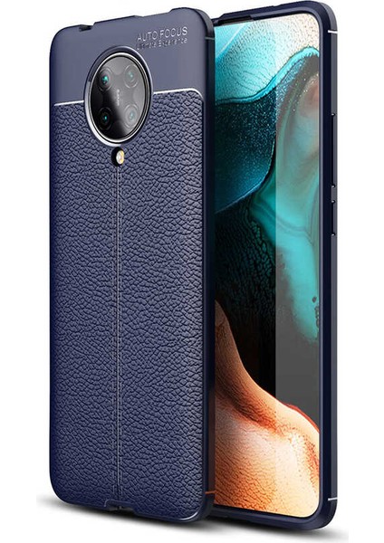 Xiaomi Poco F2 Pro Kılıf Niss Silikon Kapak-Lacivert