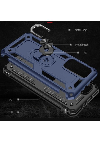Xiaomi Mi 10T Pro 5g Kılıf Vega Kapak-Rose Gold