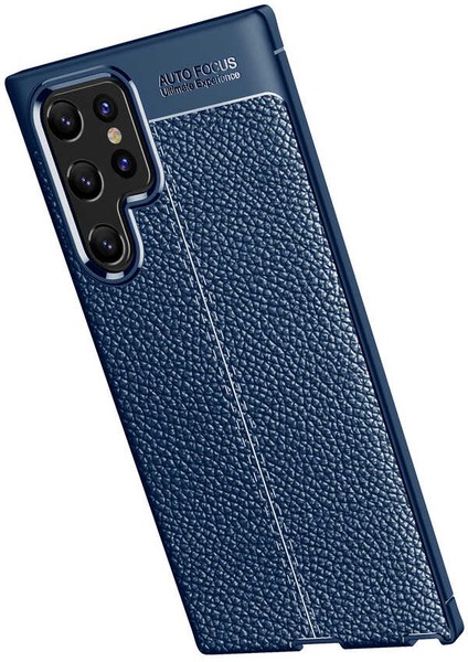 Galaxy S22 Ultra Kılıf Niss Silikon Kapak-Lacivert