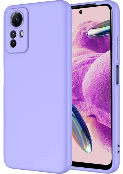 Xiaomi Redmi Note 12S Kılıf Mara Lansman Kapak-Lila