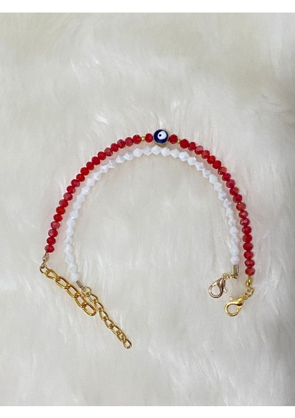 Kristal Nazar Boncuklu Halhal 2 Li fiyatları