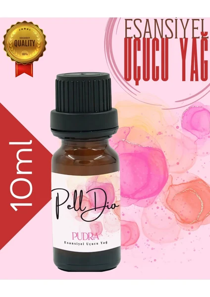 PellDio Home Bebek Pudrası Esansiyel Uçucu Yağ, Buhurdanlık Yağı, Difüzör Esansı, Oda Kokusu 10ML