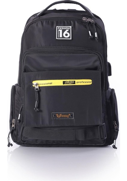 Young USB Girişli Laptop Sırt ÇANTASI-51315