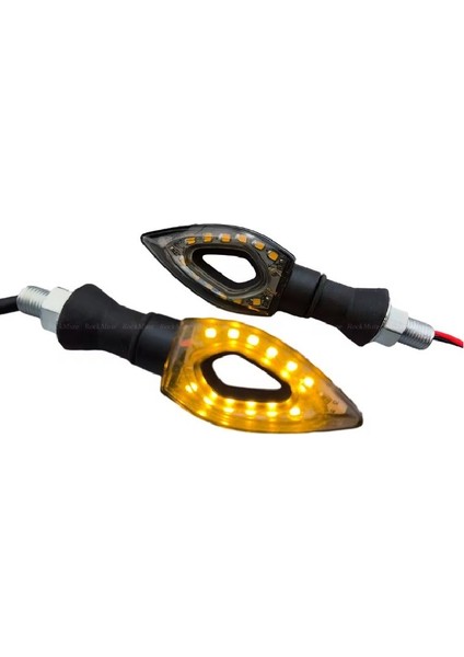 SK250 K Kayar LED Sinyal Takımı Sarı Renk