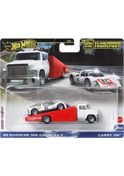 Akdenizpos UGY01 Team Transport 2024 Mix 2-66 Porsche 906 Carrera 6 HRV47 (Yeni)