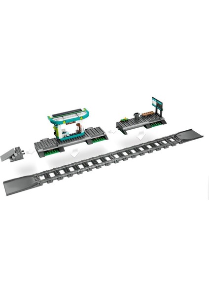 Akdenizpos UG01 60423 City Şehir Merkezi Tramvay Istasyonu 811 Parça +7 Yaş (Yeni)