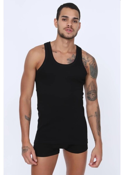 Erkek Ribana Klasik Askılı Atlet 3004 - 3 Adet