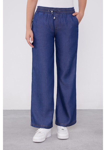 - Denim Tensel Pantolon