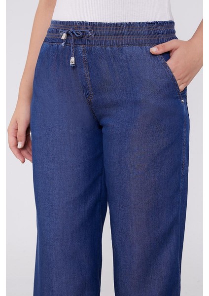 - Denim Tensel Pantolon