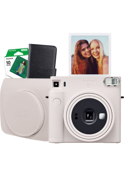 Instax Sq1 Beyaz Fotoğraf Makinesi ve Hediye Seti 2