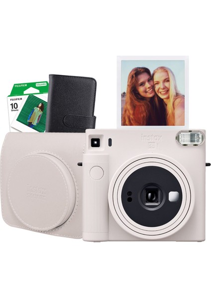Instax Sq1 Beyaz Fotoğraf Makinesi ve Hediye Seti 2