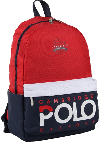 Cambridge Polo Club Cambridge Polo Clup 3018K Kalemlik Kombinli Okul Çantası Sırt Çantası  Suya Dayanıklı Akademiy