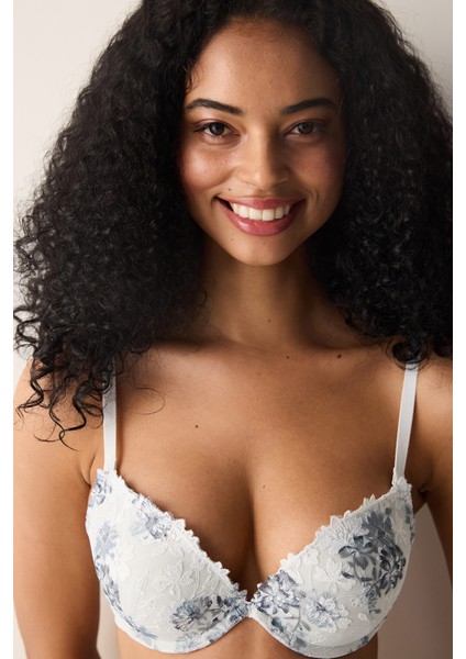 Wow Broidery Açık Gri Sütyen modelleri