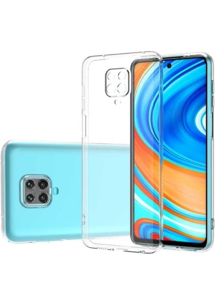 Redmi Note 9 Pro Şeffaf Kamera Korumalı Ultra Slim Tpu Şeffaf Kılıf