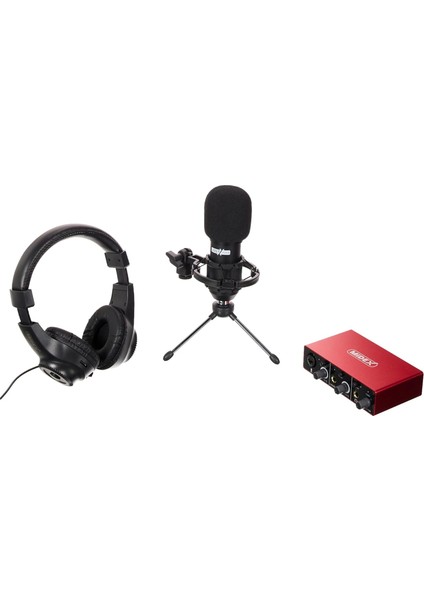 Ekipmanları Style Paket-1 BM800 Mikrofon Ses Kartı Stüdyo Kayıt Seti