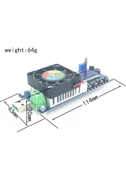 FX25 Batarya Yük Test Aleti 25W STK394 (4A/25W)