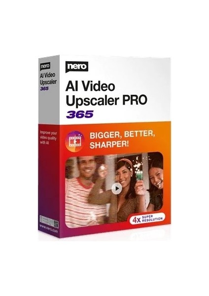 AI Video Upscaler Pro 365 - 1 PC 1 Yıl Abonelik Kodu