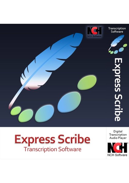 : Express Scribe Transcription (Windows) - 1 PC Lifetime/Ömür Boyu Abonelik Kodu