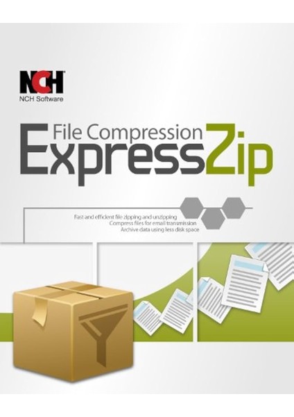 : Express Zip File Compression (Windows) - 1 PC Lifetime/Ömür Boyu Abonelik Kodu