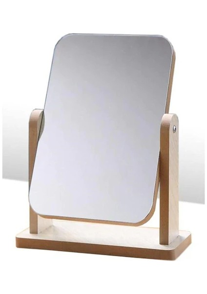 El Aynası Masa Aynası Makyaj Aynası Ayarlanabilir Kare Makeup Mirror 18CM