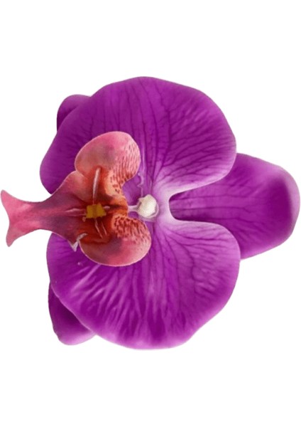 Orkide Çiçekli Aloha Büyük Mandal Toka 2 Adet modelleri