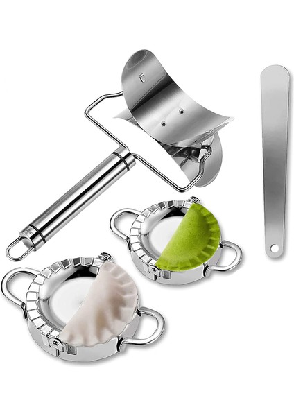 Köfte Makinesi 4 Adet, Çin Wonton Pie Ravioli Hamuru Pasy Için (Yurt Dışından)