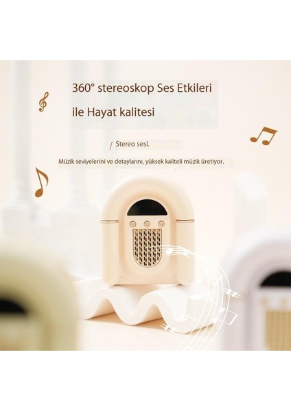 Mini Küçük Hoparlör Taşınabilir Kablosuz Bluetooth Hoparlör (Yurt Dışından)