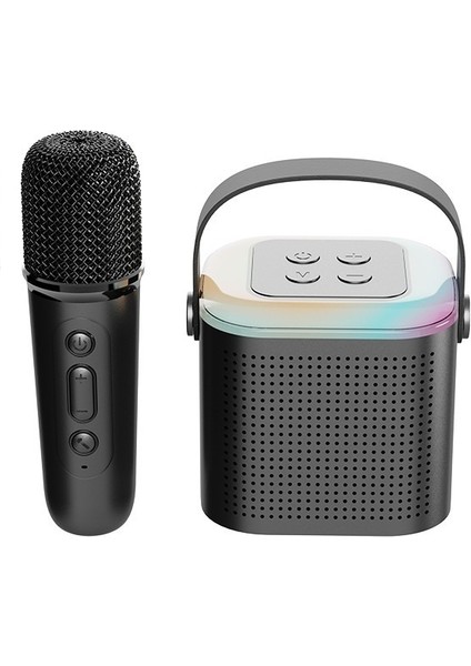 Kablosuz Bluetooth Mikrofon Hoparlör Ev Ktv (Yurt Dışından)