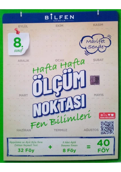 Bilfen Yayıncılık 8.sınıf Fen Bilimleri Ölçüm Noktası