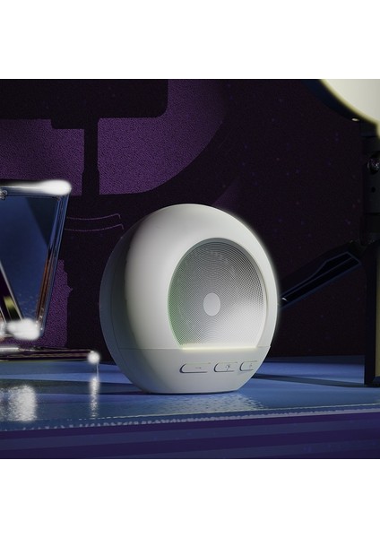 Gece Lambası Bluetooth Küçük Hoparlör Mini Subwoofer (Yurt Dışından)
