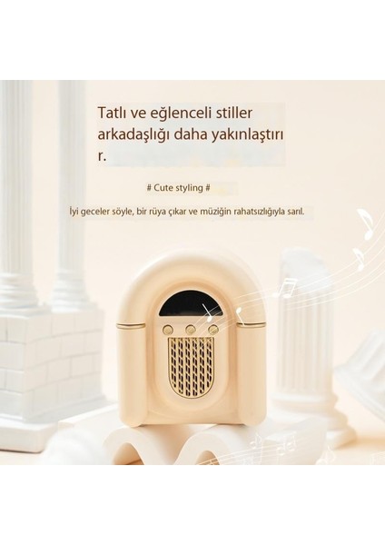 Mini Küçük Hoparlör Taşınabilir Kablosuz Bluetooth Hoparlör (Yurt Dışından)