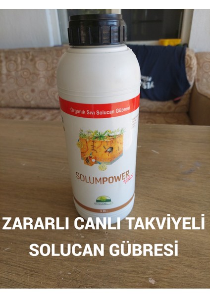 Zararlı Takviyeli Sıvı Solucan Gübresi 1 Lt (PESTİSİT)