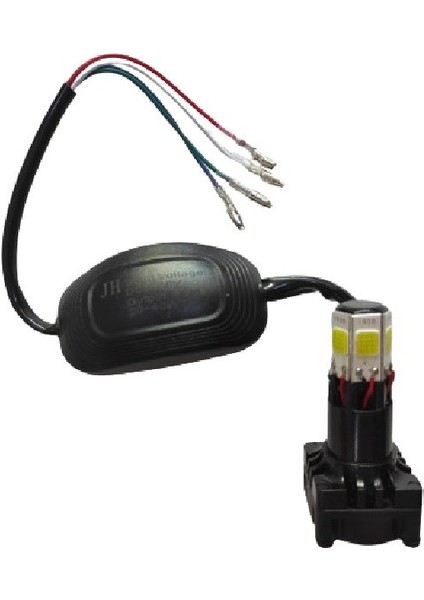 Kuba TK03 Motosiklet LED Xenon Far Beyaz Çakar