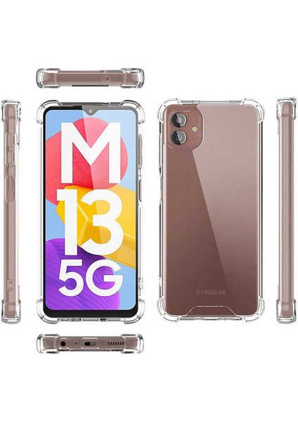 Galaxy A04 Kılıf Nitro Anti Shock Silikon-Renksiz