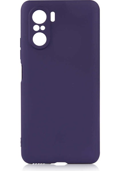 Xiaomi Redmi K40 Kılıf Premier Silikon Kapak-Lacivert