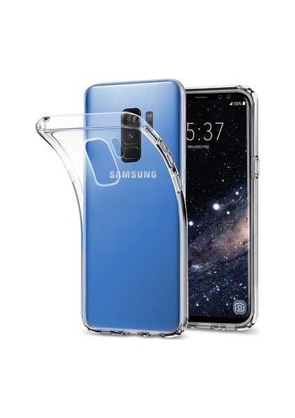 Galaxy S9 Plus Kılıf Süper Silikon Kapak-Renksiz