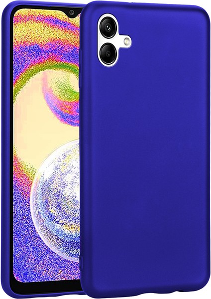 Galaxy A04 Kılıf Premier Silikon Kapak-Saks Mavi
