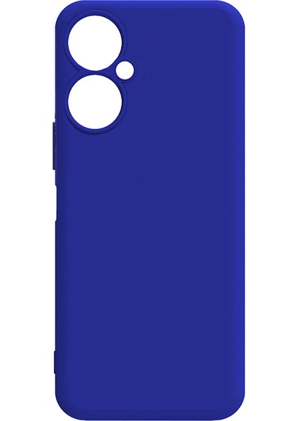 Tecno Camon 19 Pro Kılıf Biye Silikon-Mavi