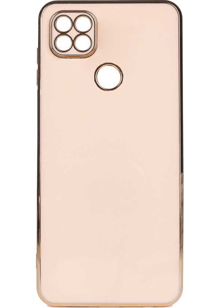 Xiaomi Redmi 9c Kılıf Bark Kapak-Rose Gold