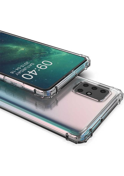 Galaxy M51 Kılıf Nitro Anti Shock Silikon-Renksiz