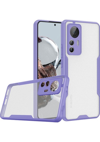 Xiaomi Mi 12T Pro Kılıf Parfe Kapak-Mor
