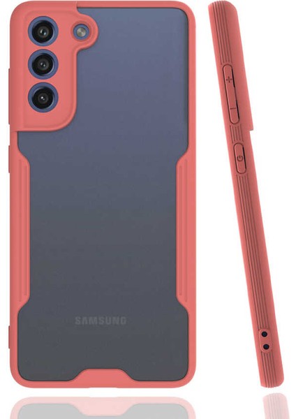 Galaxy S21 Fe Kılıf Parfe Kapak-Pembe