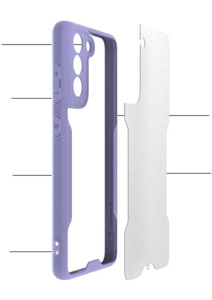 Galaxy S21 Fe Kılıf Parfe Kapak-Pembe fiyatları