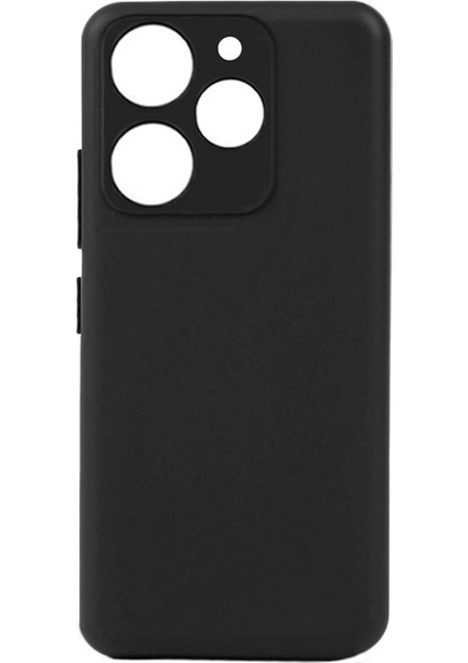 Tecno Spark 10 Pro Kılıf Biye Silikon-Siyah