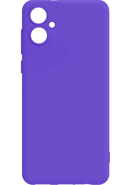 Galaxy A04E Kılıf Biye Silikon-Mor