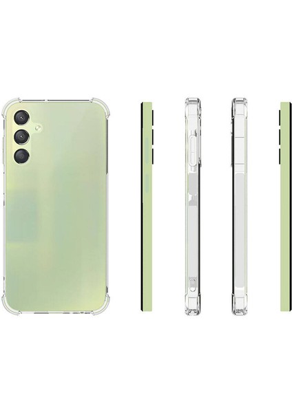 Galaxy A15 Kılıf Nitro Anti Shock Silikon-Renksiz