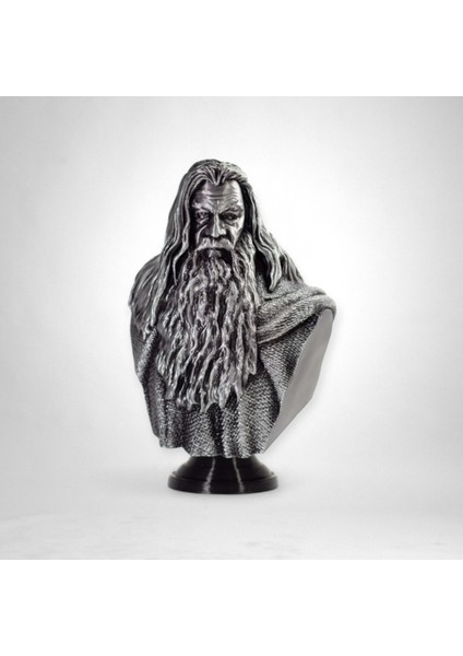 Anytime 3D Gandalf Büst / Figür - Yüzüklerin Efendisi / Lotr - 10 cm