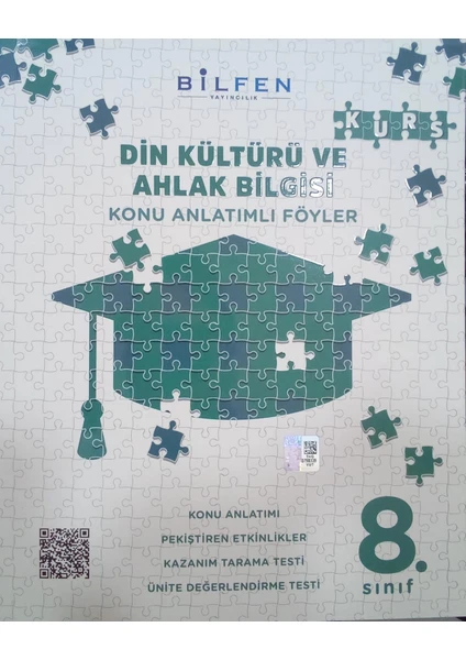 Bilfen Yayıncılık 8.sınıf Kurs Din Kültürü 8 Föy