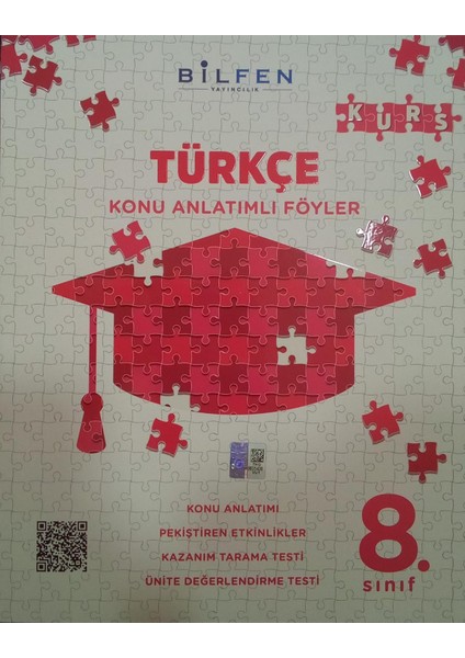 Bilfen Yayıncılık 8.sınıf Kurs Türkçe 8 Föy