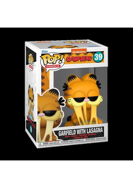 Pop Comics Garfield with Lasagna 39